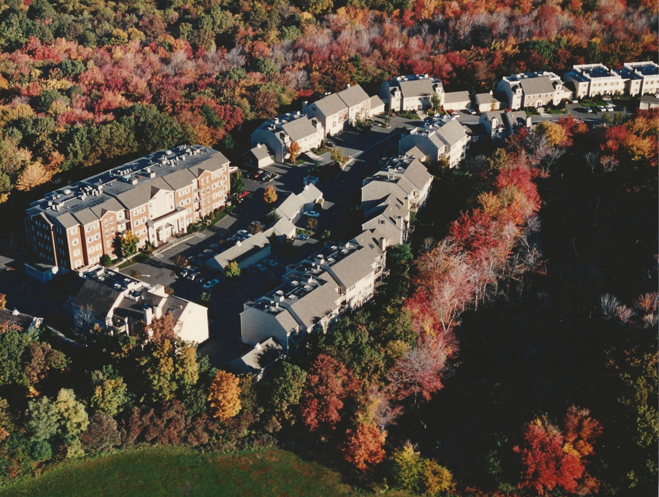 Vinium Square residential community aerial