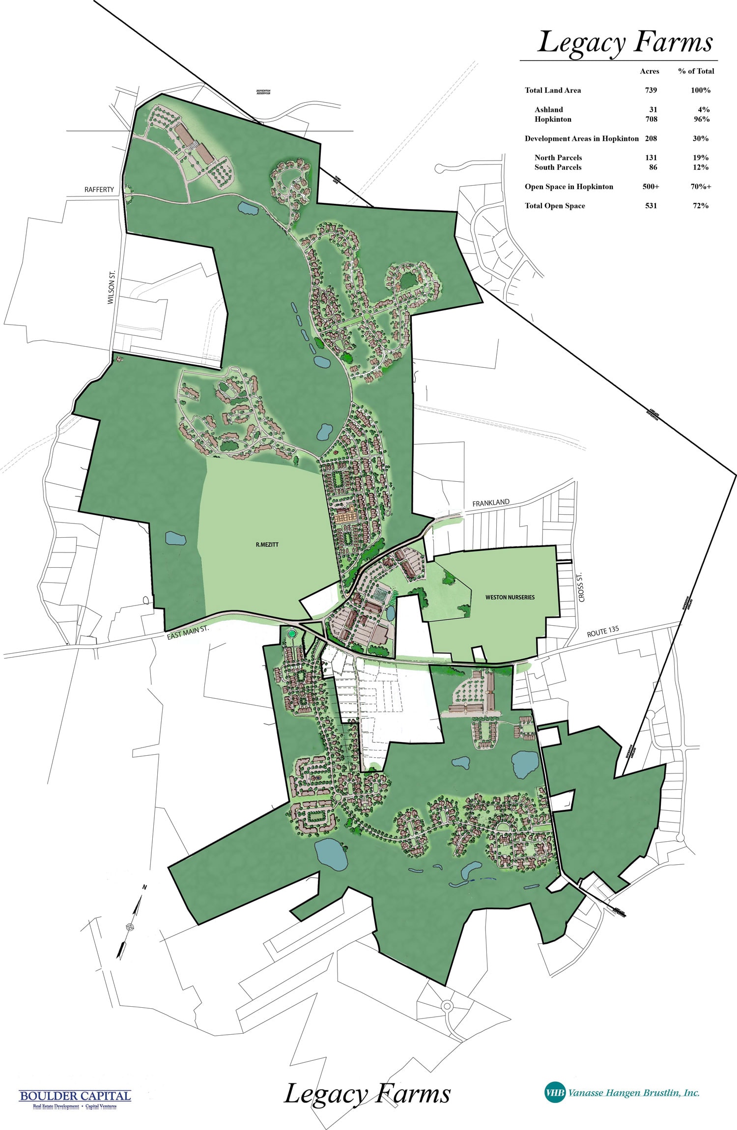Legacy Farms master site plan — 739 acres, Hopkinton MA