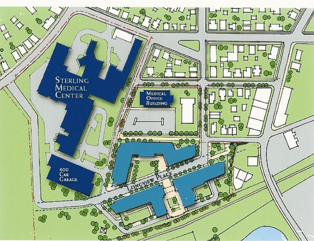Sterling Medical Center campus site plan